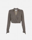 Πουκάμισο Elisabetta Franchi Μαύρο CAS0256E2-EF3