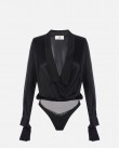 Κορμάκι Elisabetta Franchi Μαύρο CB00757E2-110