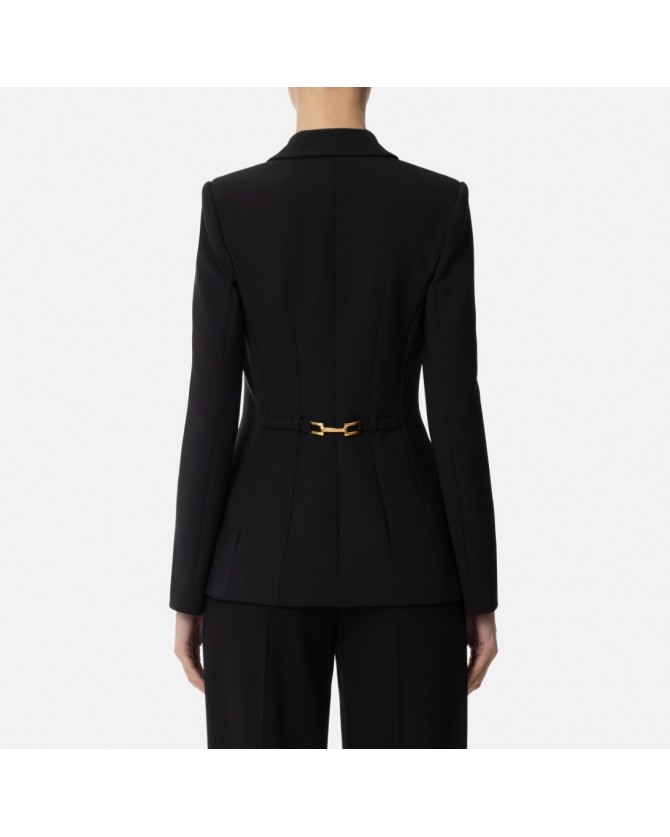 Σακάκι Elisabetta Franchi Μαύρο GI14451E2-110