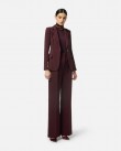 Σακάκι Elisabetta Franchi Μπορντό GI17556E2-EA4