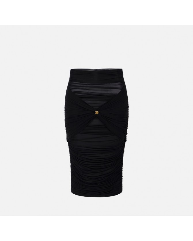 Φούστα Elisabetta Franchi Μαύρη GO07752E2-110
