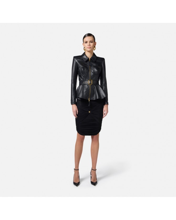 Φούστα Elisabetta Franchi Μαύρη GO07752E2-110