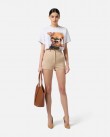 T-shirt Elisabetta Franchi Λευκό MA02456E2-270