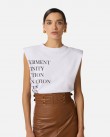 T-shirt Elisabetta Franchi Λευκό MA70P61E2-270
