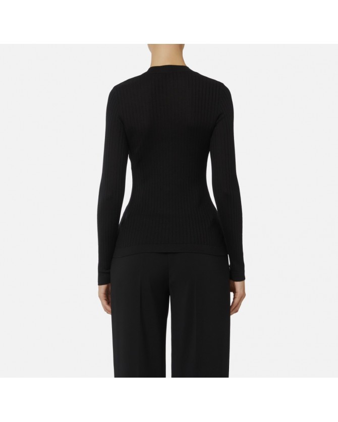 Ζακέτα Elisabetta Franchi Μαύρη MK33S57E2-110