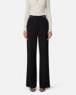 Παντελόνι Elisabetta Franchi Μαύρο PA09956E2-110