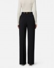 Παντελόνι Elisabetta Franchi Μαύρο PA09956E2-110