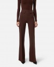 Παντελόνι Elisabetta Franchi Μπορντό PA12156E2-EA3
