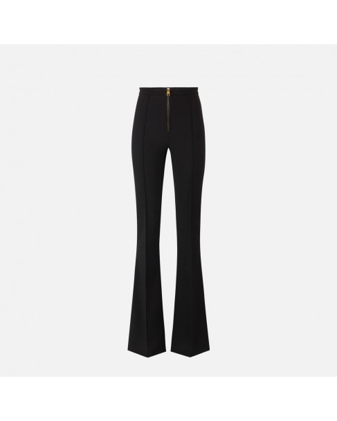 Παντελόνι Elisabetta Franchi Μαύρο PA12256E2-110