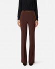 Παντελόνι Elisabetta Franchi Καφέ PA14157E2-EA3