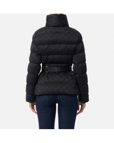 Μπουφάν Elisabetta Franchi Μαύρο PI83D56E2-110