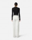 Παντελόνι Elisabetta Franchi Λευκό PJ13I56E2-309