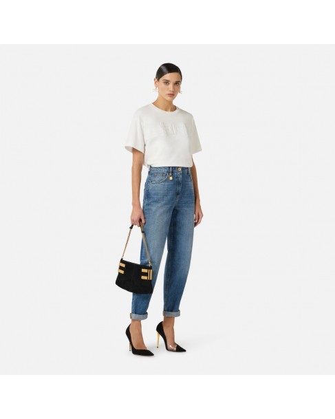 Jeans Elisabetta Franchi Μπλε PJ27D61E2-139