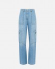 Παντελόνι Jean Elisabetta Franchi Μπλε PJ84D51E2-192