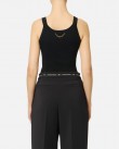Top Elisabetta Franchi Μαύρο TK63B57E2-110
