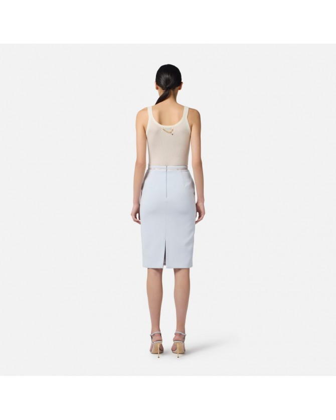 Top Elisabetta Franchi Λευκό TK63B57E2-DZ9