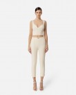Top Elisabetta Franchi Λευκό TO02451E2-DL1