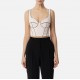 Top Elisabetta Franchi Εκρού TO02451E2-E84