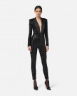 Ολόσωμη φόρμα Elisabetta Franchi Μαύρη TU05856E2-110