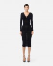 Φόρεμα Elisabetta Franchi Μαύρο AB84852E2-110