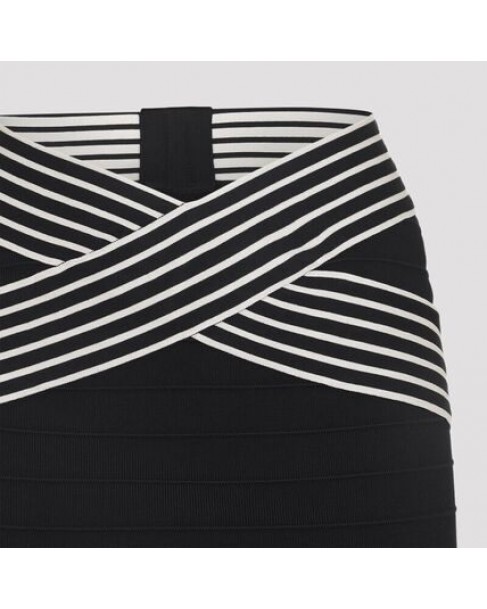 Φούστα Elisabetta Franchi Μαύρη GK16S61E2-685