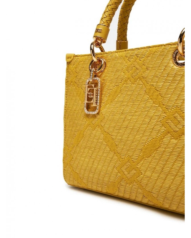 Τσάντα Elisabetta Franchi Κίτρινη BS13A51E2-DC6