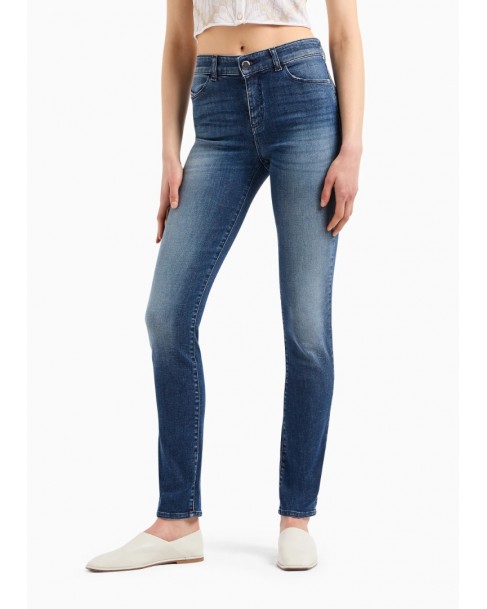 Παντελόνι jean γυναικείο Emporio Armani Μπλε 3D2J182DM3Z-0942