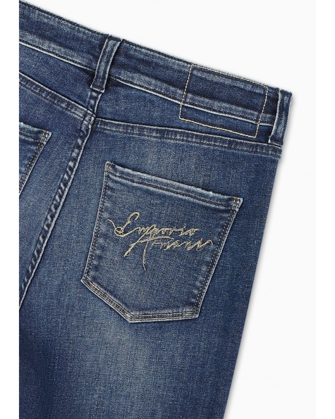 Παντελόνι jean γυναικείο Emporio Armani Μπλε 3D2J182DM3Z-0942