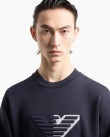 Φούτερ Emporio Armani Σκούρο μπλε 6D1M761JHSZ-0920