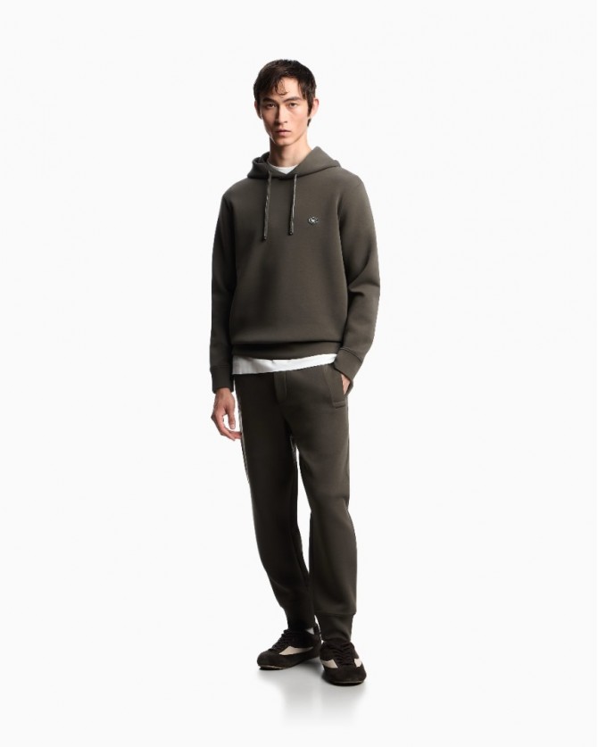Φούτερ Emporio Armani Λαδί 8N1MD01JHSZ-U8120