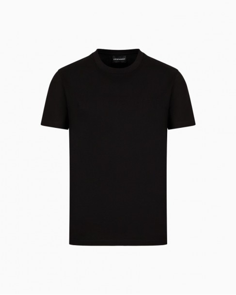 T-shirt Emporio Armani Μαύρο 8N1TD21JGYZ-0021