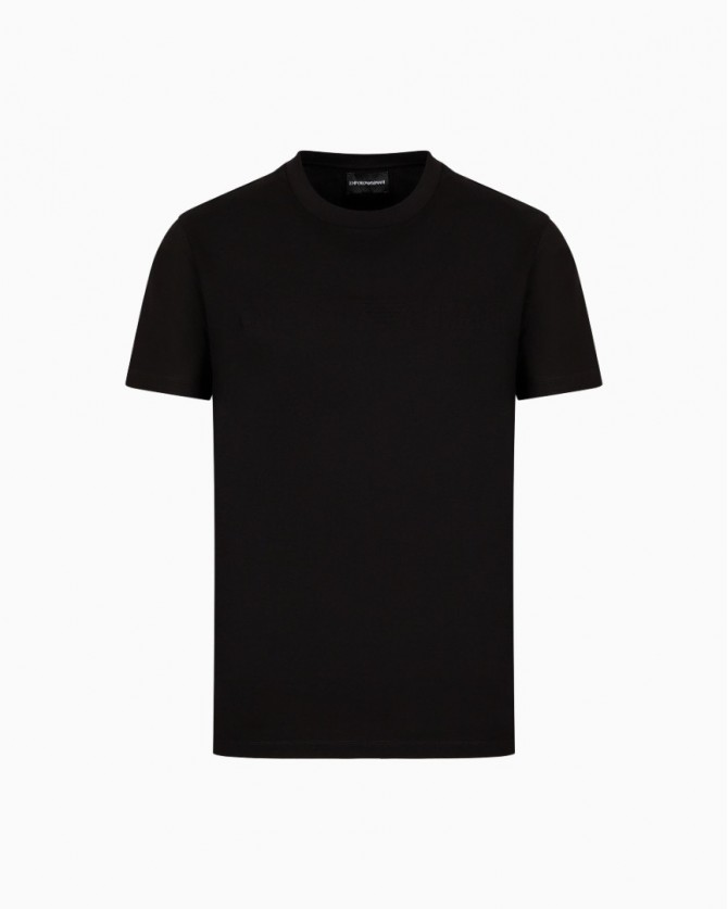 T-shirt Emporio Armani Μαύρο 8N1TD21JGYZ-0021