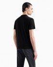 T-shirt Emporio Armani Μαύρο 8N1TD21JGYZ-0021