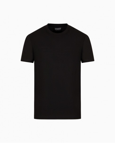T-shirt Emporio Armani Μαύρο 8N1TD21JGYZ-0022