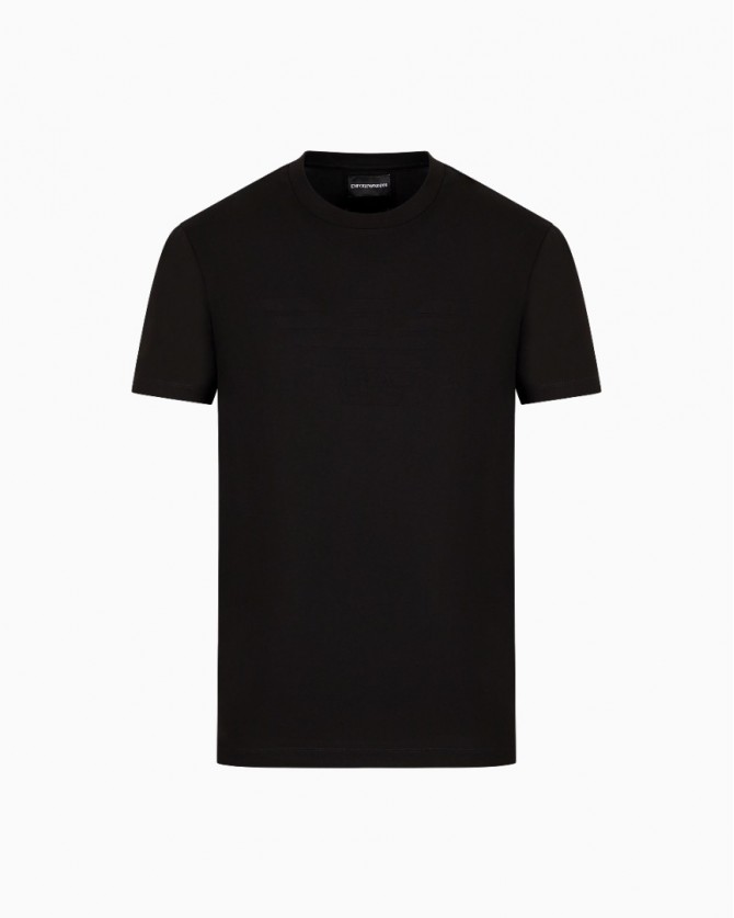 T-shirt Emporio Armani Μαύρο 8N1TD21JGYZ-0022