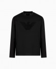 Μπλούζα Emporio Armani Μαύρο 8N1TD71JGYZ-0022