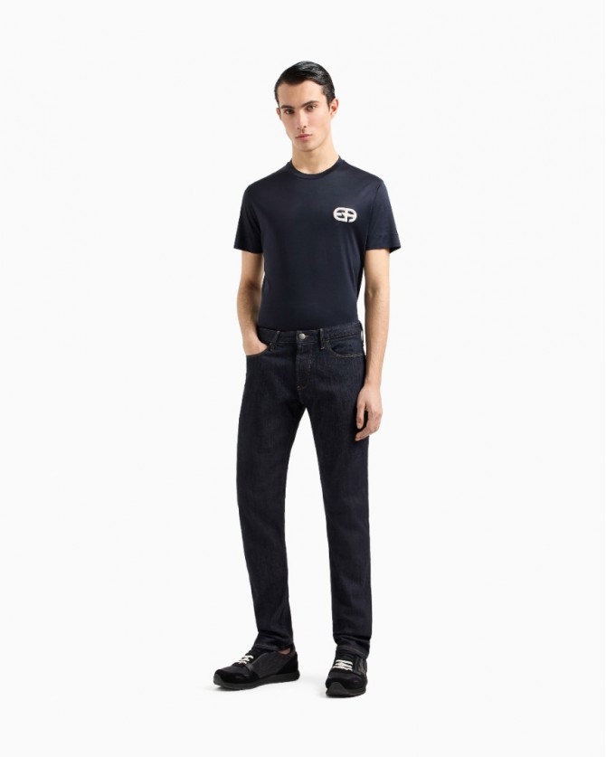 T-shirt Emporio Armani Σκούρο μπλε 8N1TF51JUVZ-0920