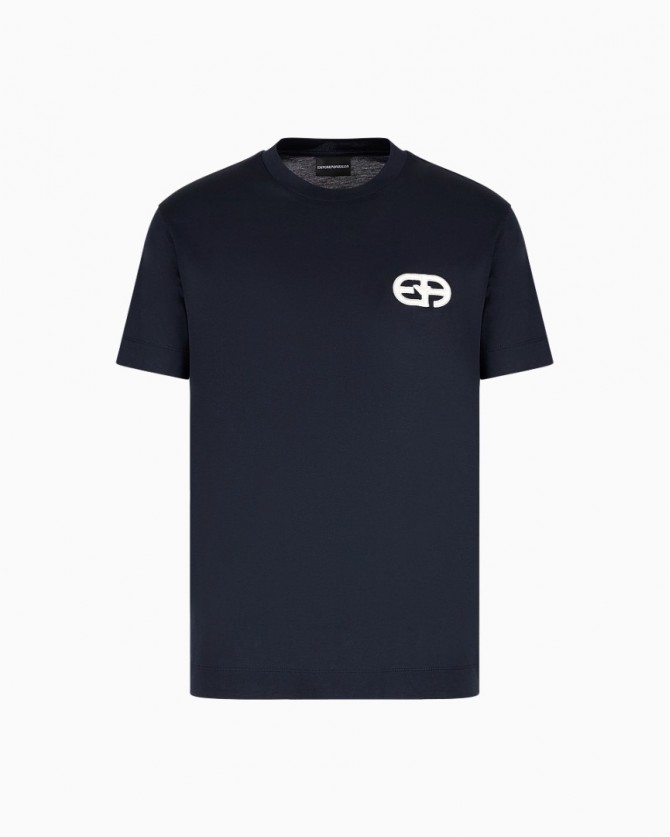 T-shirt Emporio Armani Σκούρο μπλε 8N1TF51JUVZ-0920