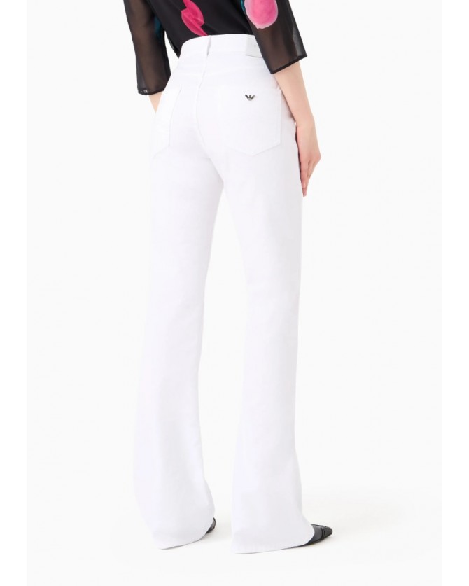 Παντελόνι Jean γυναικείο Emporio Armani Λευκό 8N2J472NV3Z 0100-white