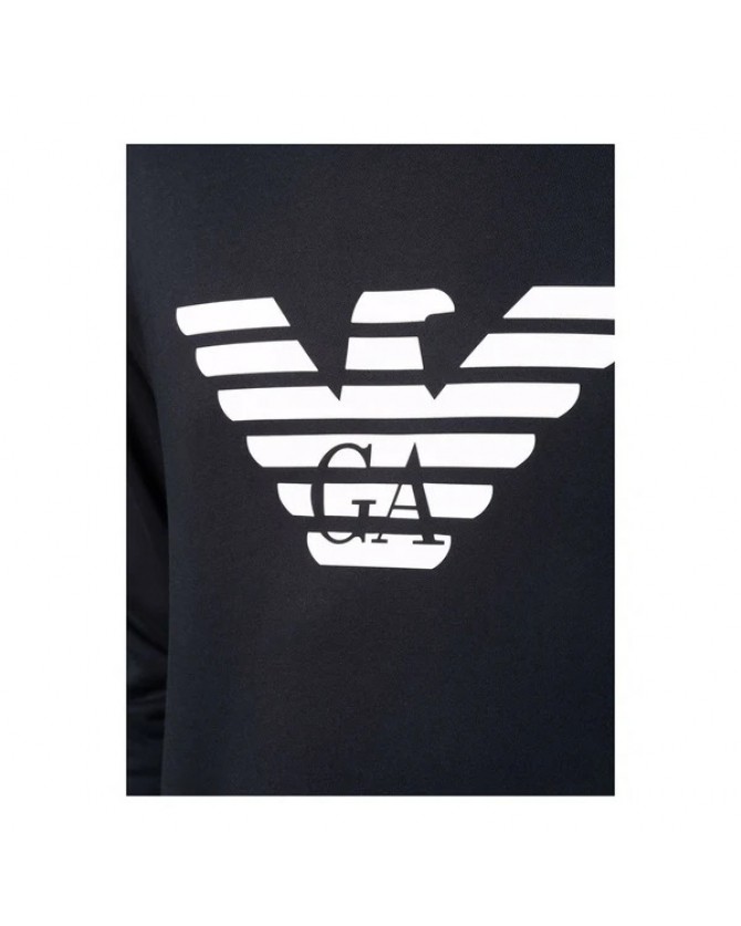 Φούτερ Emporio Armani Μαύρο 8N1MR61JRIZ-F008