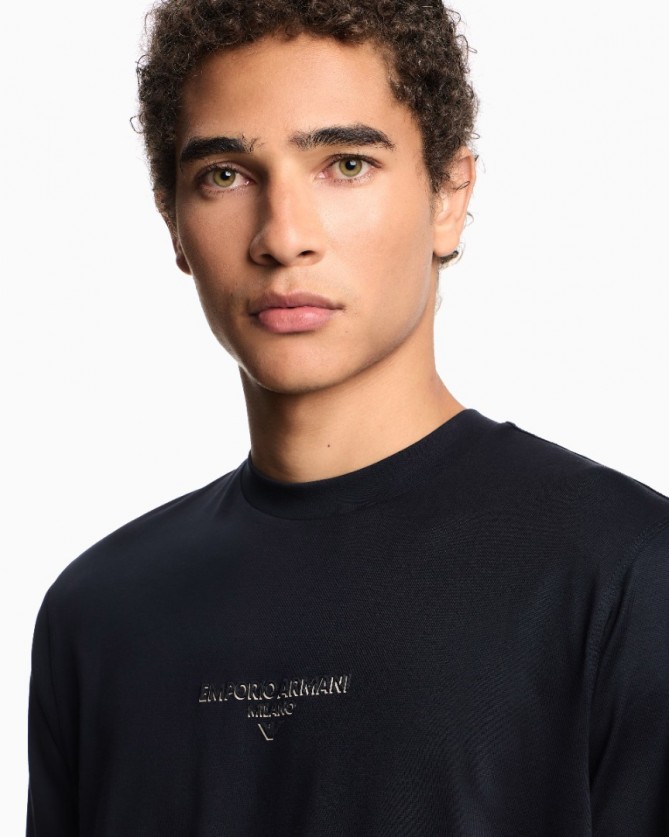 T-shirt Emporio Armani Σκούρο μπλε EM002838AF10761-UB118