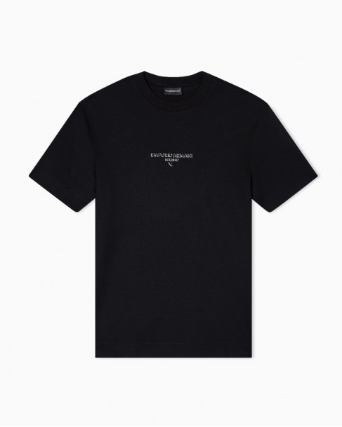 T-shirt Emporio Armani Μαύρο EM002838AF10761-UC001
