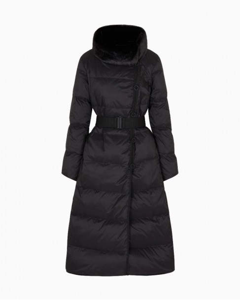 Μπουφάν Emporio Armani Μαύρο EW001395AF12645-UC001