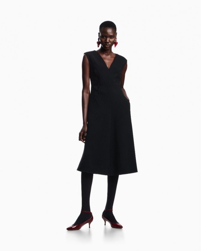 Φόρεμα Emporio Armani Μαύρο EW001717AF14727-UC001