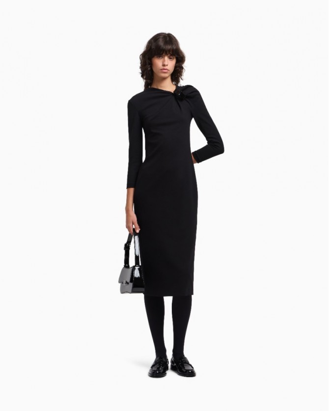 Φόρεμα Emporio Armani Μαύρο EW002783AF12303-UC001