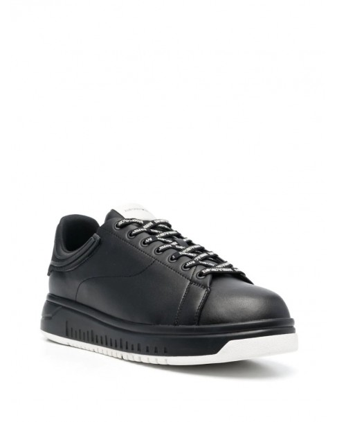 Υπόδημα Sneakers Emporio Armani  Μαύρο X4X264XN001 K001-BLACK+BLACK