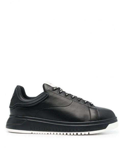 Υπόδημα Sneakers Emporio Armani  Μαύρο X4X264XN001 K001-BLACK+BLACK