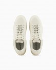 Υπόδημα sneakers ανδρικό δερμάτινο Emporio Armani Λευκό X4X264XR128 T862-OFF WHT+TRANSPARENT