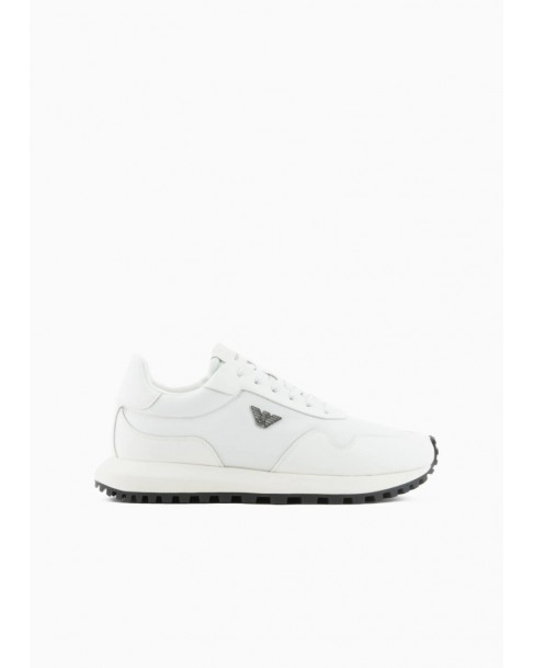 Υπόδημα Sneakers Emporio Armani Λευκό X4X630XN877 M801-OFF WHITE+OFF WHITE