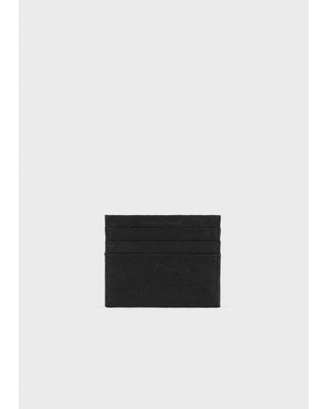 Θήκη καρτών Emporio Armani Μαύρη Y4R173Y138E-81072
